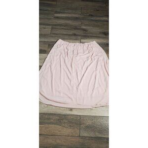 ANTHONY RICHARDS MAXY SKIRT PINK POLY/RAYON SIZE 4X